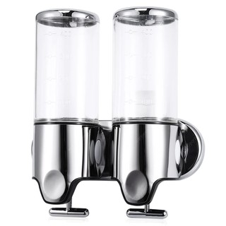 Hộp đựng gel nước rửa tay gạt thông minh 2 bình 1000ml Homestar cao cấp