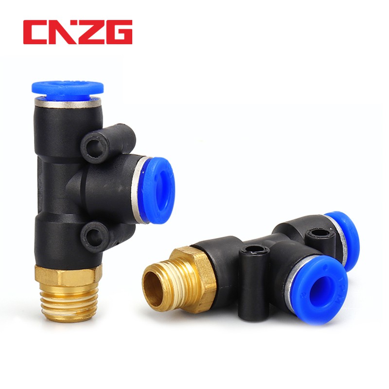 Đầu Nối Ống Khí Nén 4mm 12mm OD 1 / 8 "1 / 4" 3 / 8 "1 / 2" Male