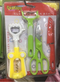 Bộ dụng cụ dao bào nhà bếp 