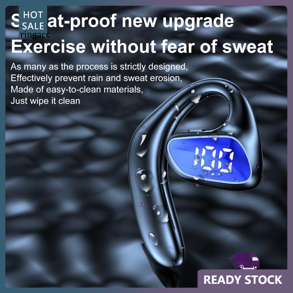 1 Bộ Micro Tai Nghe Không Dây Dạng Hở Sử Dụng Pin Lâu Dài