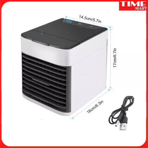 Quạt Điều Hoà Mini Arctic Air, Dung tích bình chứa 750ml, Máy điều hòa mini Làm mát cực nhanh công nghệ ion [TIME_MART]
