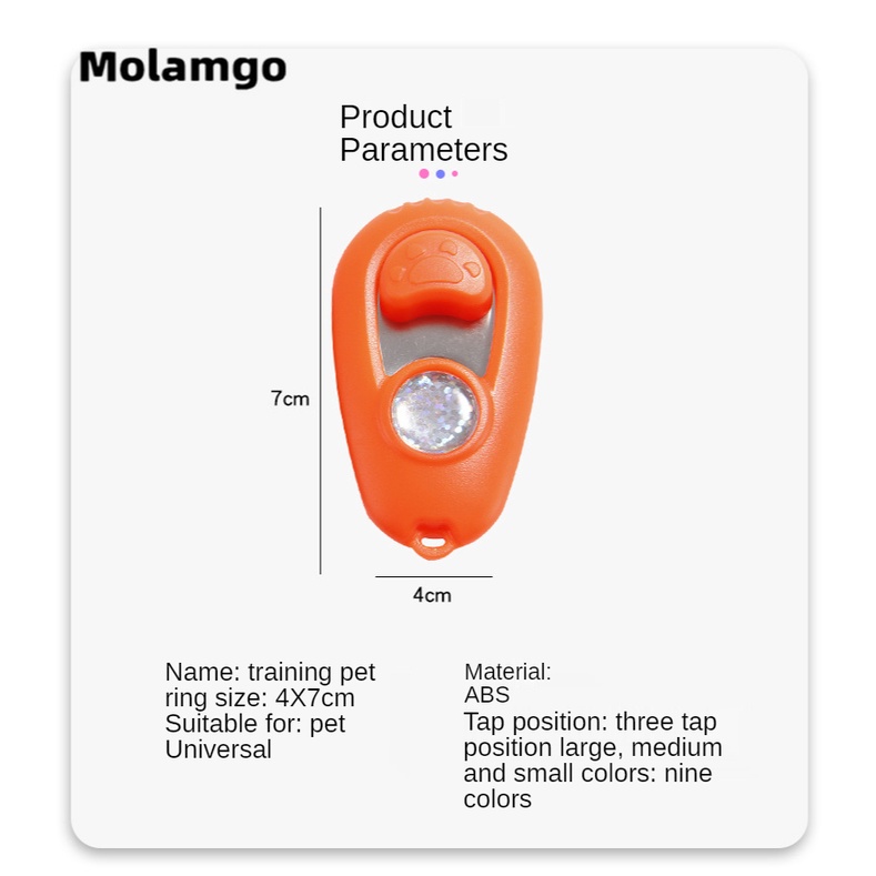 Móc Khóa Huấn Luyện Chó Có Âm Thanh