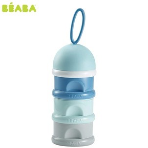 HỘP CHIA SỮA VÀ SNACK 3 NGĂN BÉABA XANH BLUE