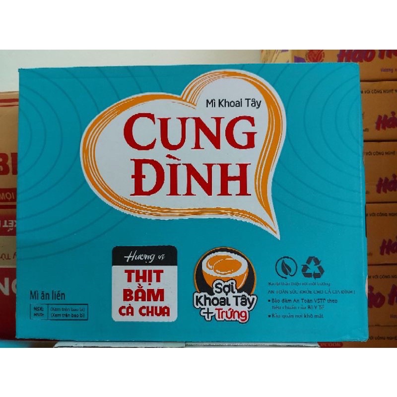 Mì Cung Đình đủ vị 1 thùng 30 gói