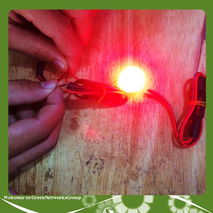 Bộ đèn led trợ sáng mini gắn xe máy Greennetworks