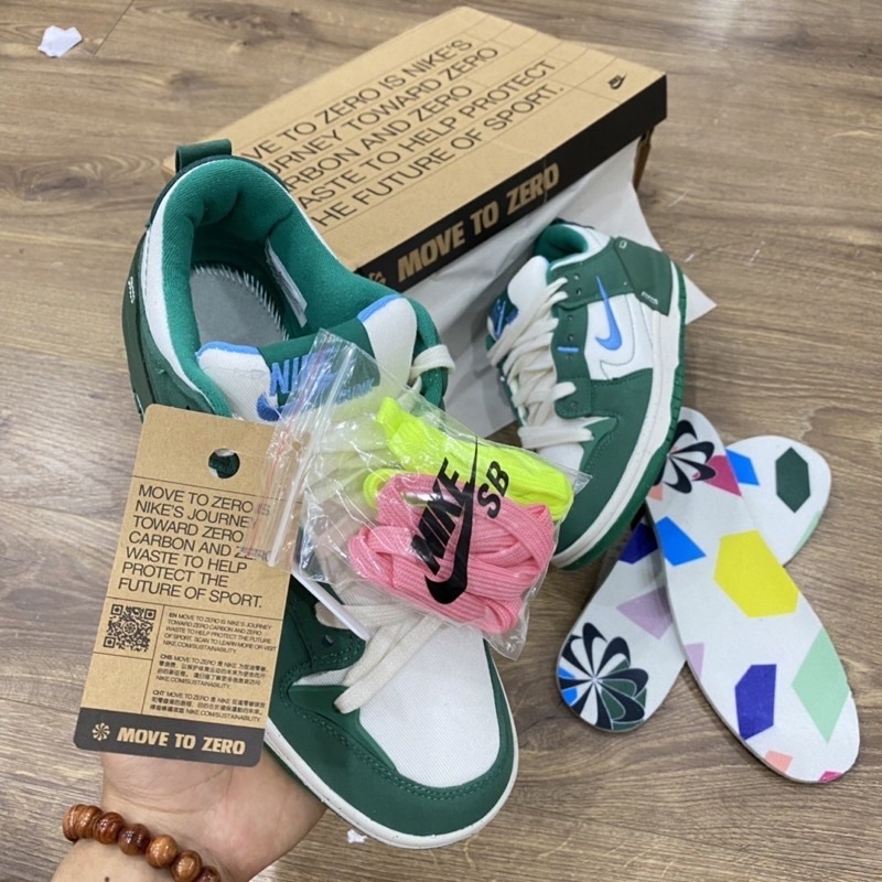 GIÀY SB DUNK LOW DISRUPT2 GREEN LAI AU