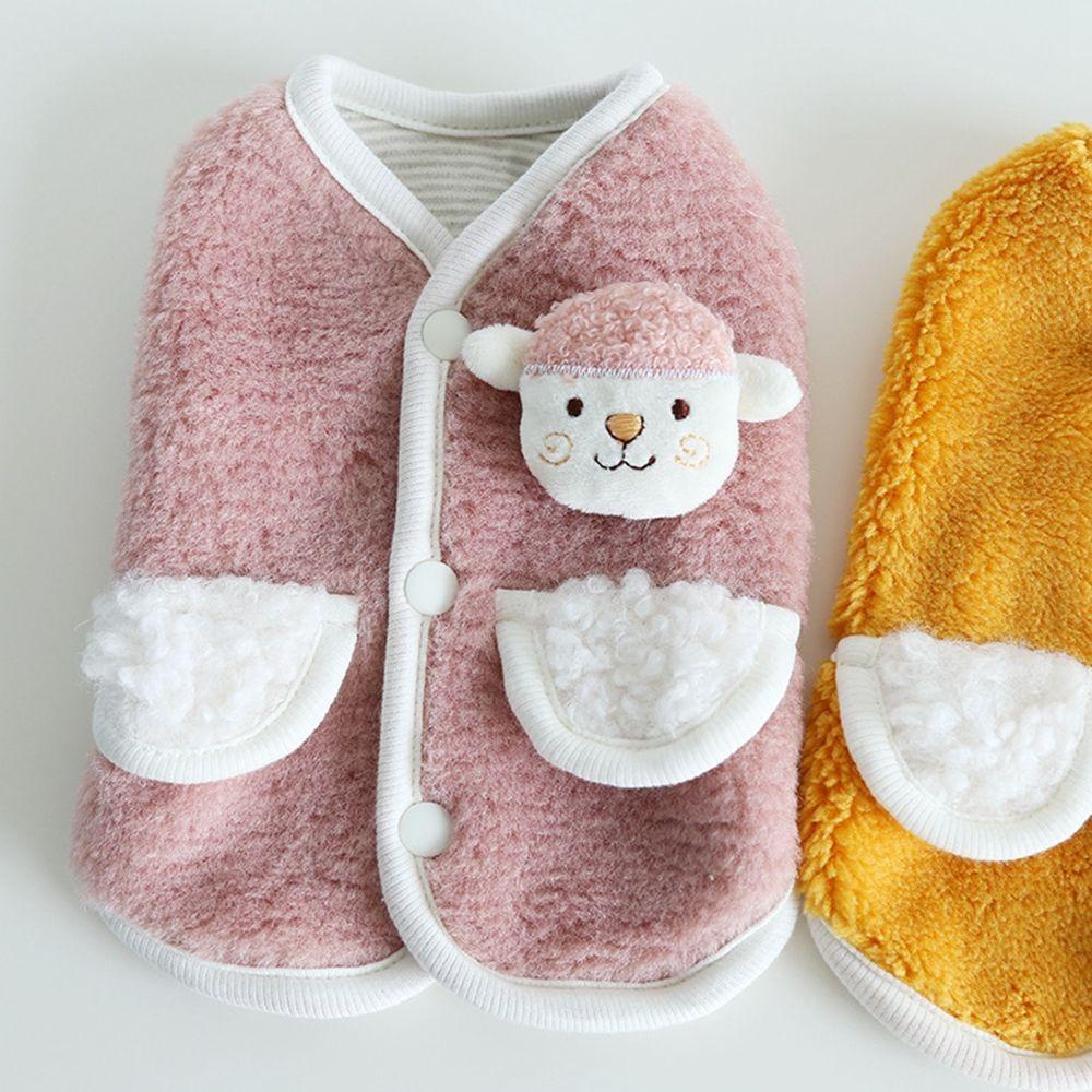 1 Áo Khoác Lông Cừu Giữ Ấm Mùa Đông Thời Trang Cho Thú Cưng Cỡ Nhỏ / Vừa / Cừu