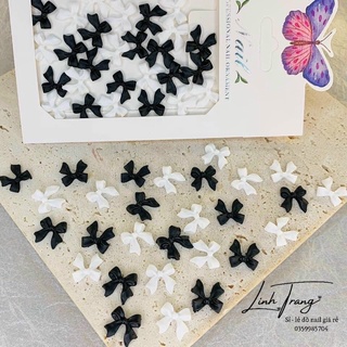 set nơ trang trí móng nail