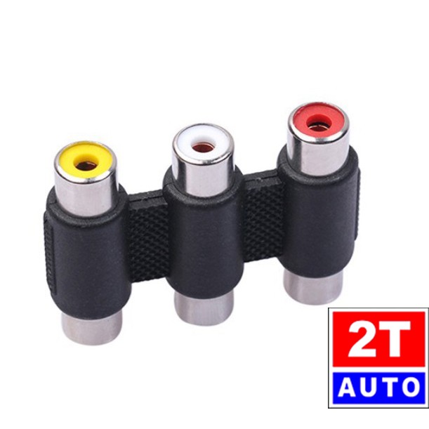 Jack kết nối, đầu giắc kết nối cáp AV 3 cổng: SKU:291