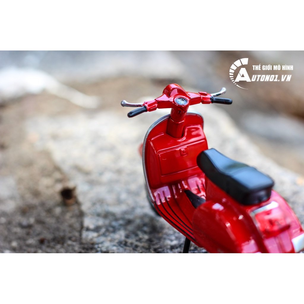 MÔ HÌNH XE VESPA PX 2016 RED 1:18 WELLY 7171B