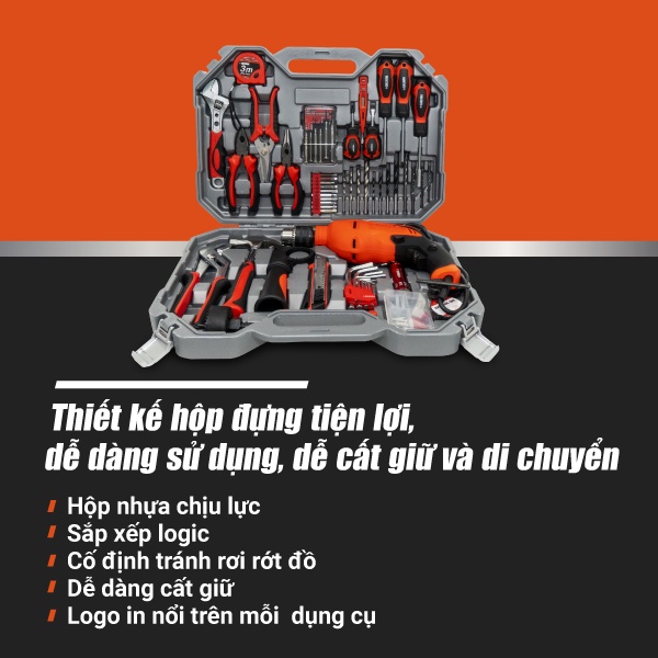 Bộ dụng cụ đa năng HAKAWA - HK-850 - Bảo hành 2 năm chính hãng