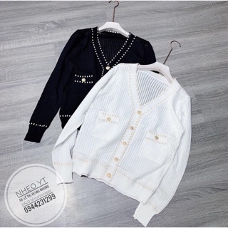 Áo len cardigan