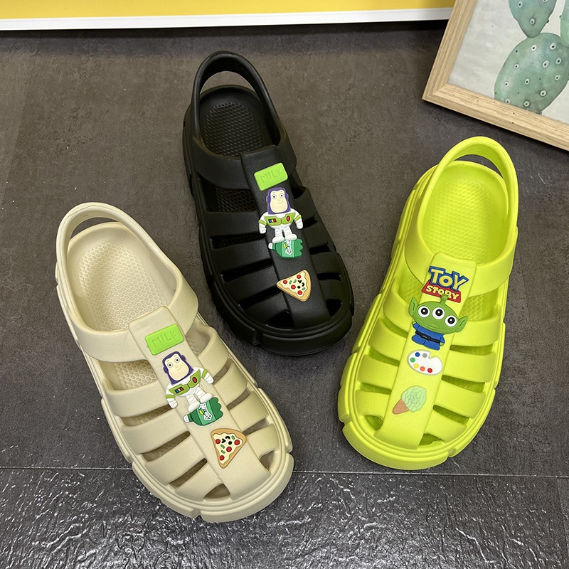 Dép xăng đan đế dày chống trượt thời trang mùa hè dành cho nữ 8111