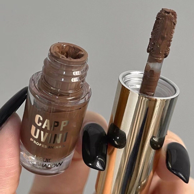 Phấn mắt Cappuvini Dạng Lỏng Lâu Trôi Trang Điểm Tự Nhiên+Kem Má Hồng