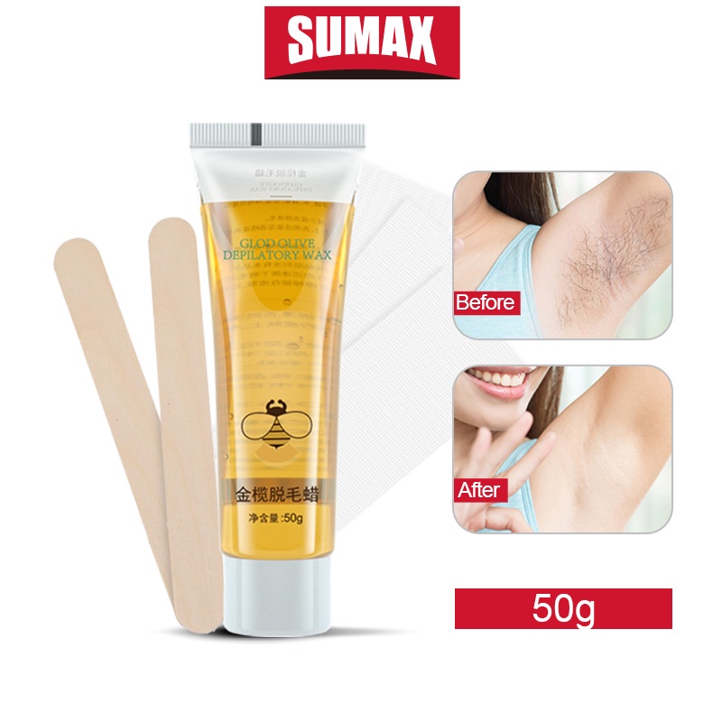 Sáp tẩy lông SUMAX dạng lạnh an toàn 75g/ 50g dành cho vùng da dưới cánh tay