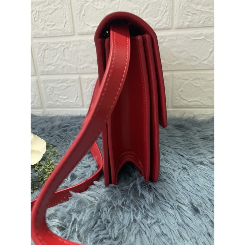 Túi si Céline - màu đỏ tươi