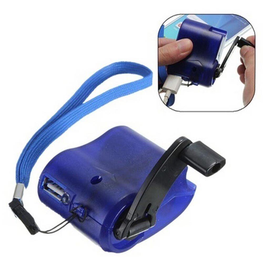 Glenes Sạc Điện Thoại / Máy Tính Bảng MP4 Cổng USB Bằng Tay Quay Dynamo Thủ Công Dùng Ngoài Trời