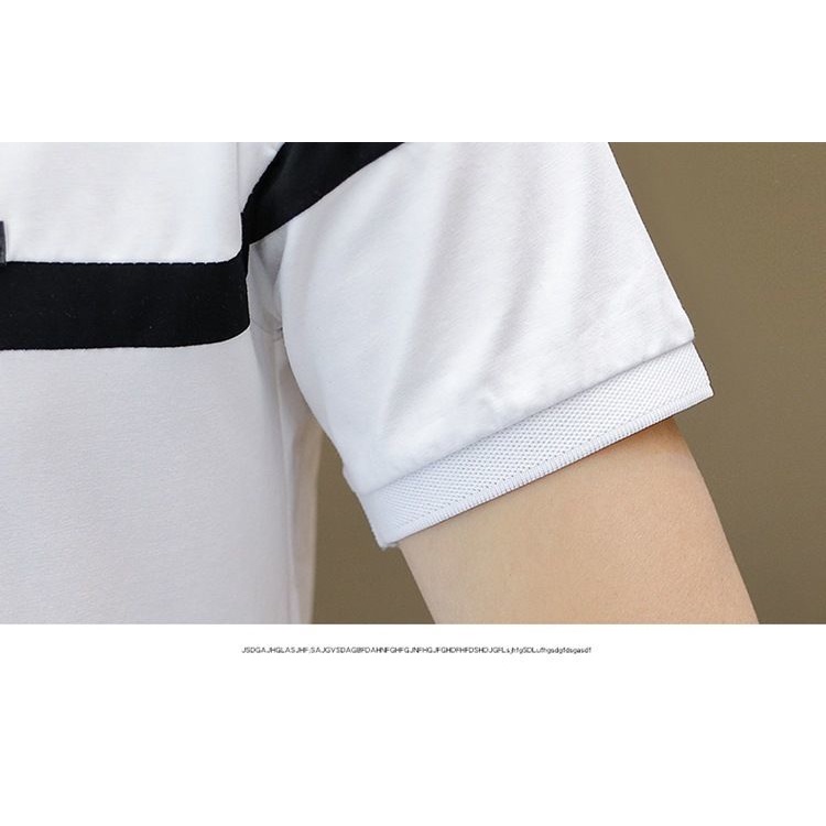 Áo thun polo tay ngắn phong cách Hàn Quốc cho nam
