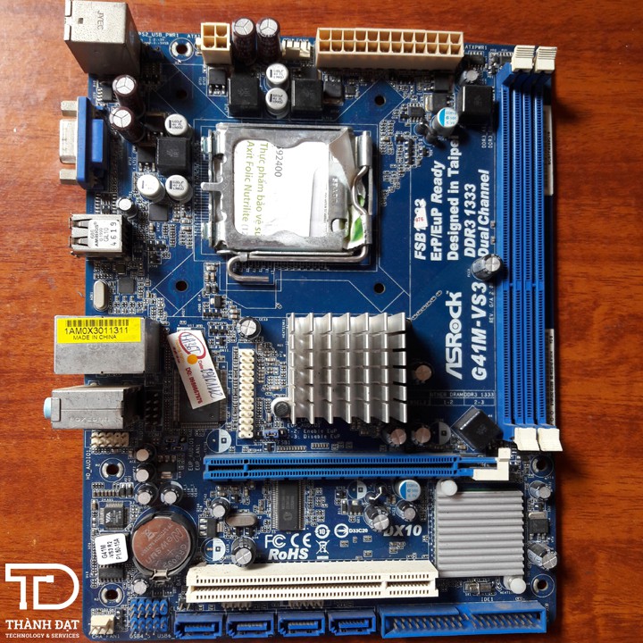 Main G41 Asrock ram 3 socket 775 - Bo mạch chủ G41 Asrock DDR3