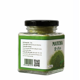Bột trà xanh GreenD Food Hũ 30g
