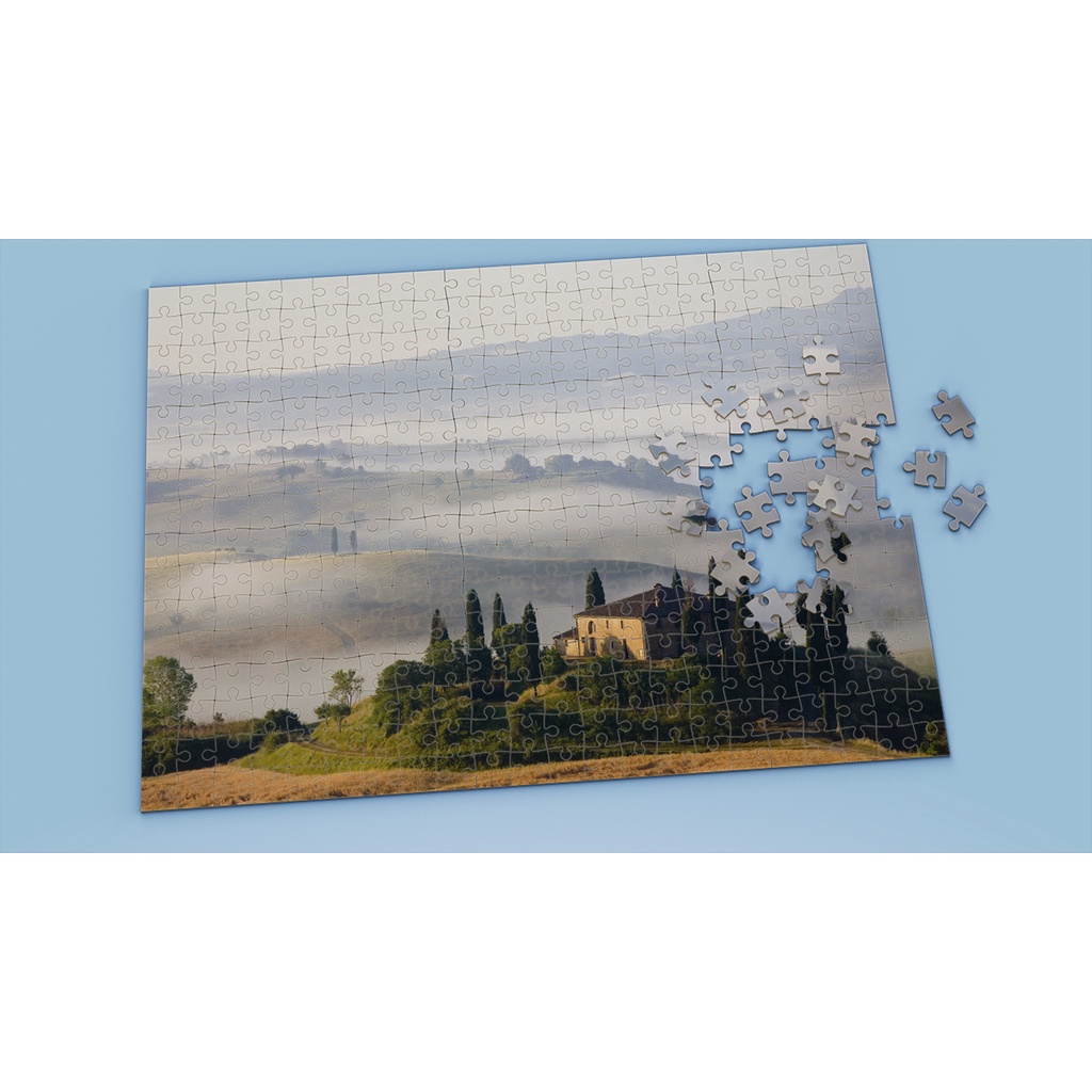 Tranh ghép hình TUSCANY - Mẫu 1 - Nhận in theo yêu cầu