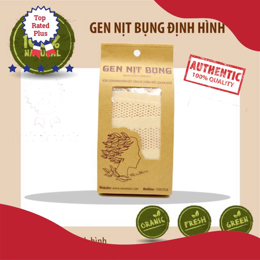 Gen nịt bụng định hình Wonmom Chính Hãng