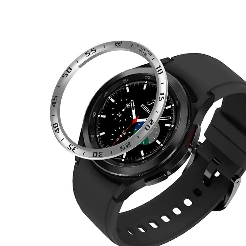 Nắp thép không gỉ chống trầy bảo vệ mặt đồng hồ thông minh Samsung Galaxy Watch 4 Classic 42mm / 46mm