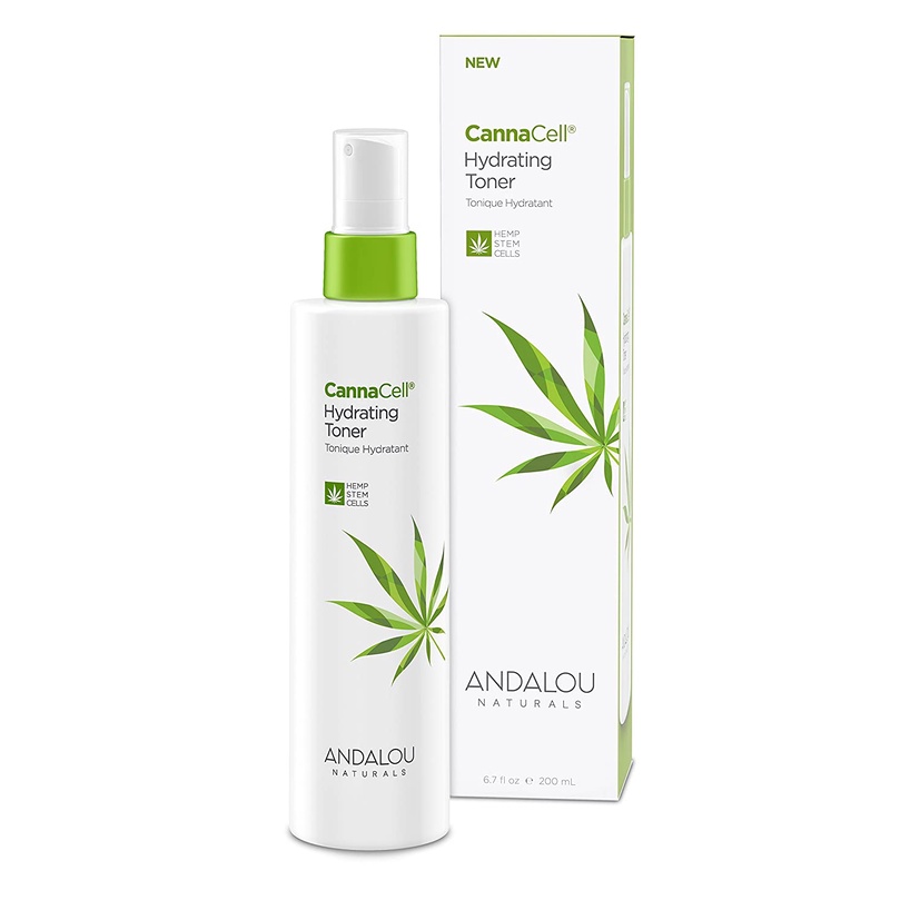 NƯỚC HOA HỒNG HỮU CƠ ANDALOU CANNACELL HYDRATING TONER 200ml