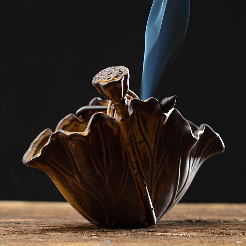 Retro style ceramic incense burner | BigBuy360 - bigbuy360.vn