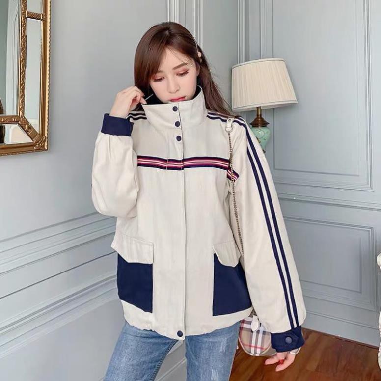 Áo khoác kaki túi hộp unsiex form rộng Túi To nam nữ thời trang kmg bao ngầu