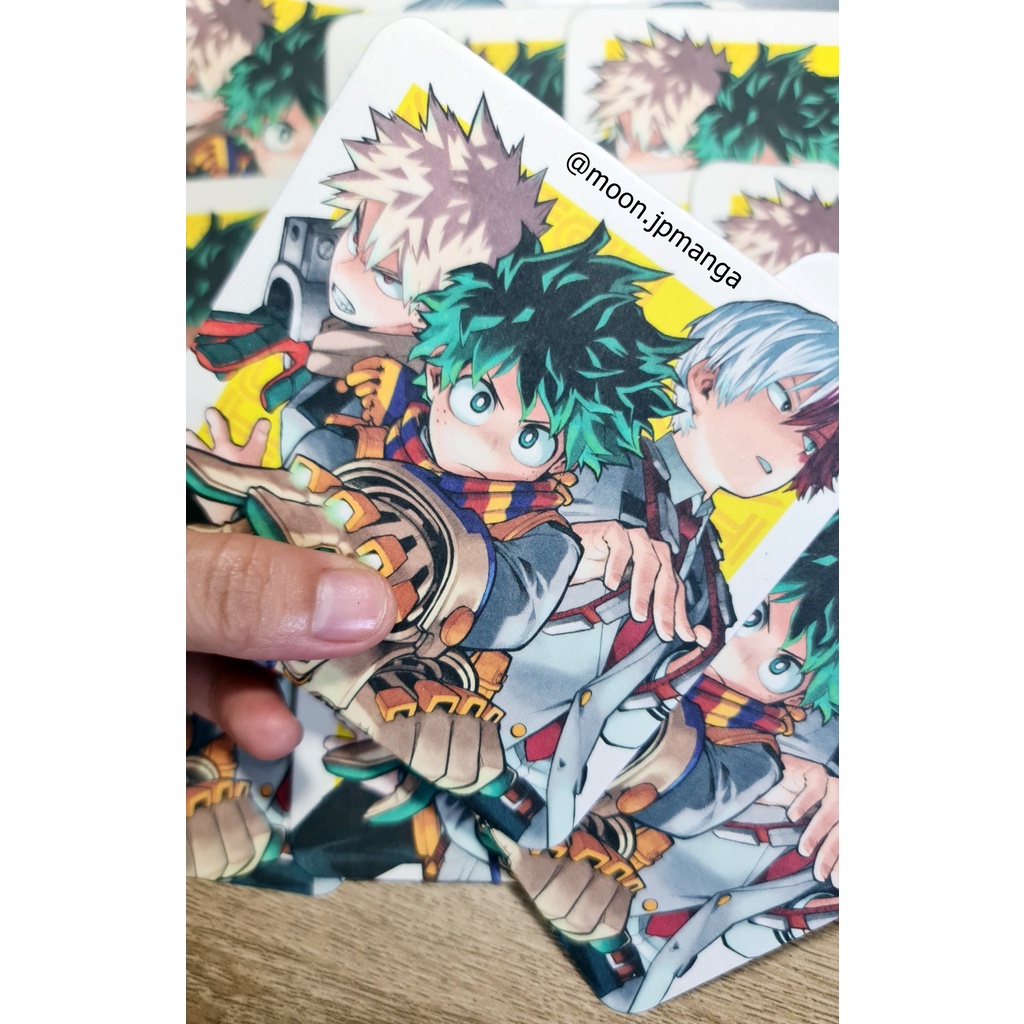 Coaster Lót ly giấy Jump My Hero Academia