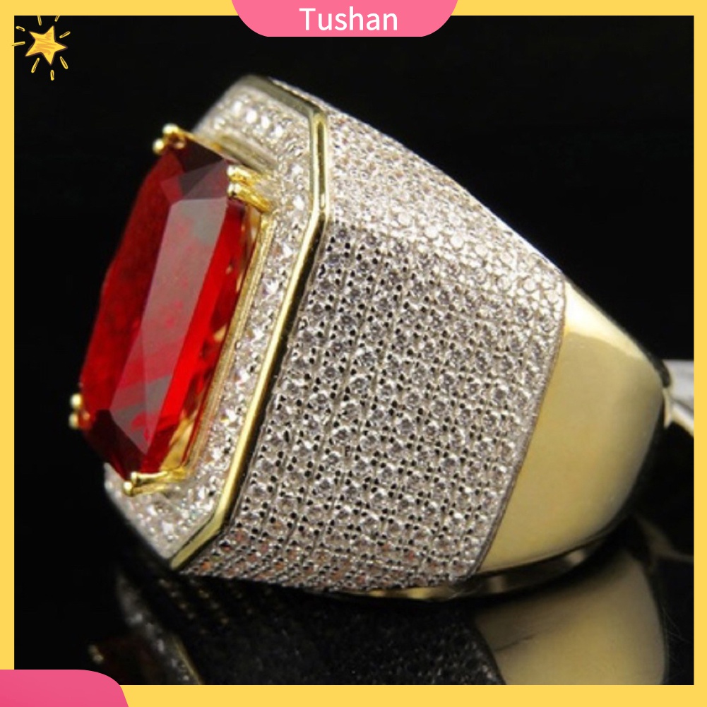 Nhẫn Đính Đá Thời Trang Dành Cho Nam Và Nữ