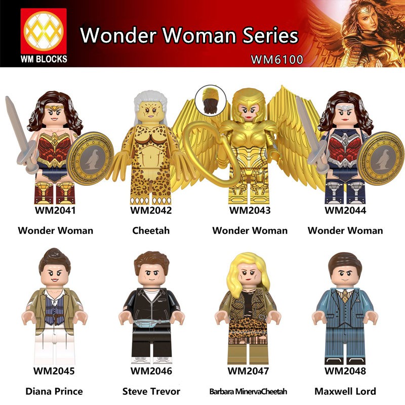 LEGO Mô Hình Đồ Chơi Nhân Vật Siêu Anh Hùng Wonder Woman Wm6100