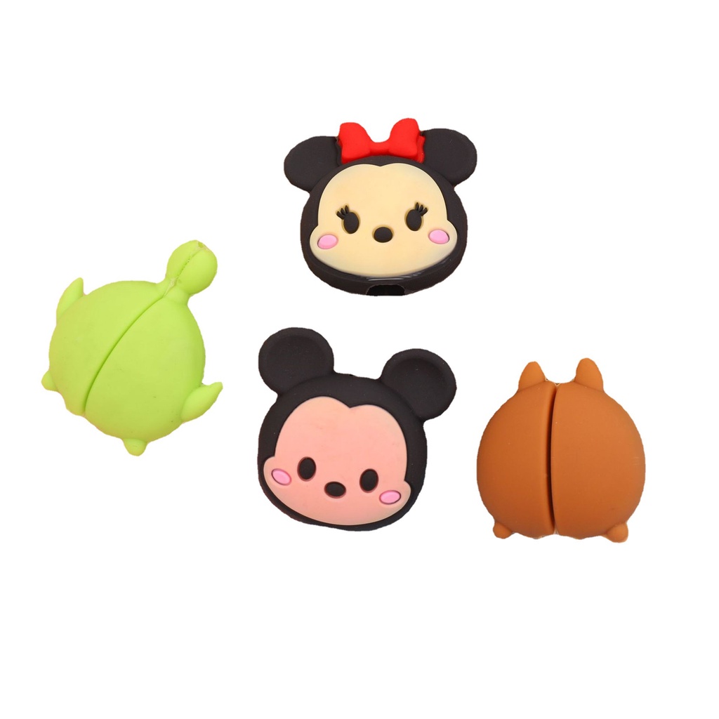 Thú ngậm đầu cáp sạc chống gấp đứt - Thú ngậm sạc siêu cute