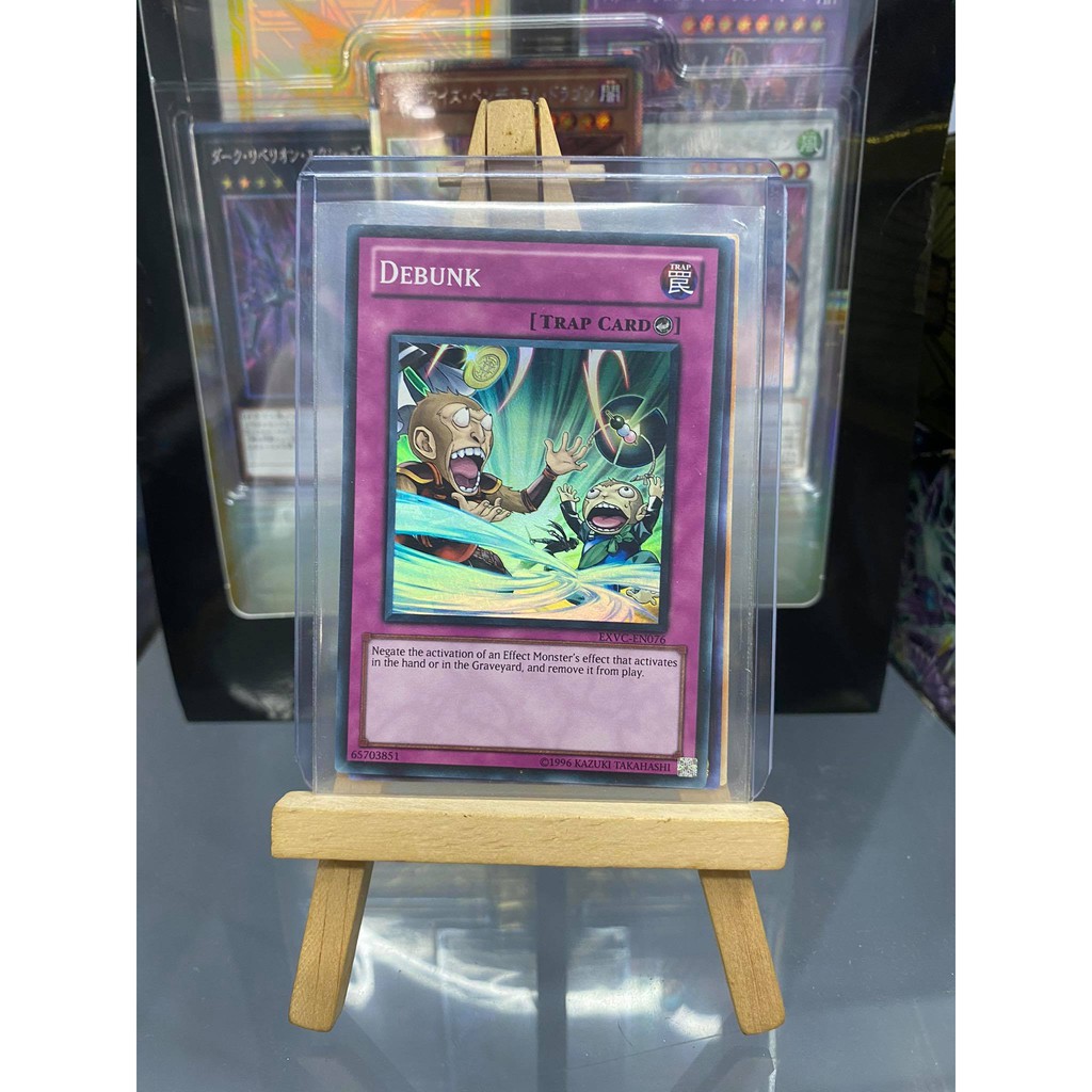 [ Dưa Hấu Yugioh ] Lá bài thẻ bài Debunk - Super Rare - Tặng bọc bài nhựa bảo quản