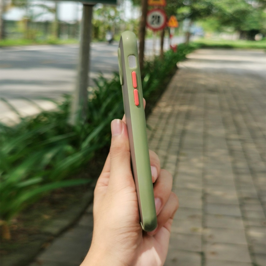 Ốp lưng iphone nhám iphone 7/7plus iphone 8/8plus/X Xr Xs Xsm/11 12