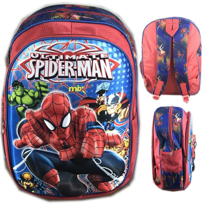 Ba Lô Đi Học 356 Class Prim Ow749 Sd Spiderman Ultimate Team