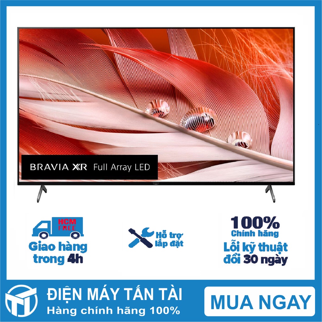 Smart Tivi 4K Sony XR-50X90J 50 inch Android TV Mới 2021 , giao hàng miễn phí HCM