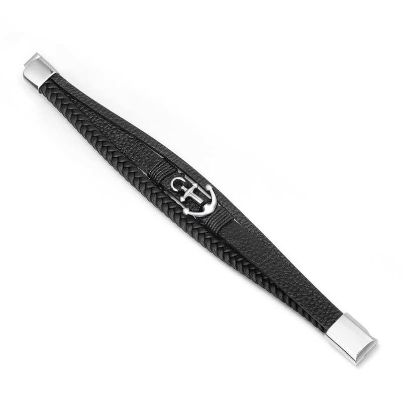 Vòng Tay Hình Mỏ Neo Phong Cách Hip Hop Thời Trang Cho Nam