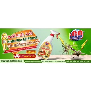 BÌNH XỊT ĐUỔI MUỖI & CÔN TRÙNG - 600g