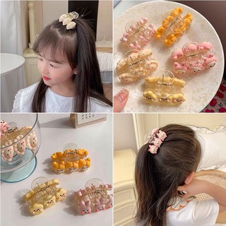 Cặp tóc sắc màu cho bé gái