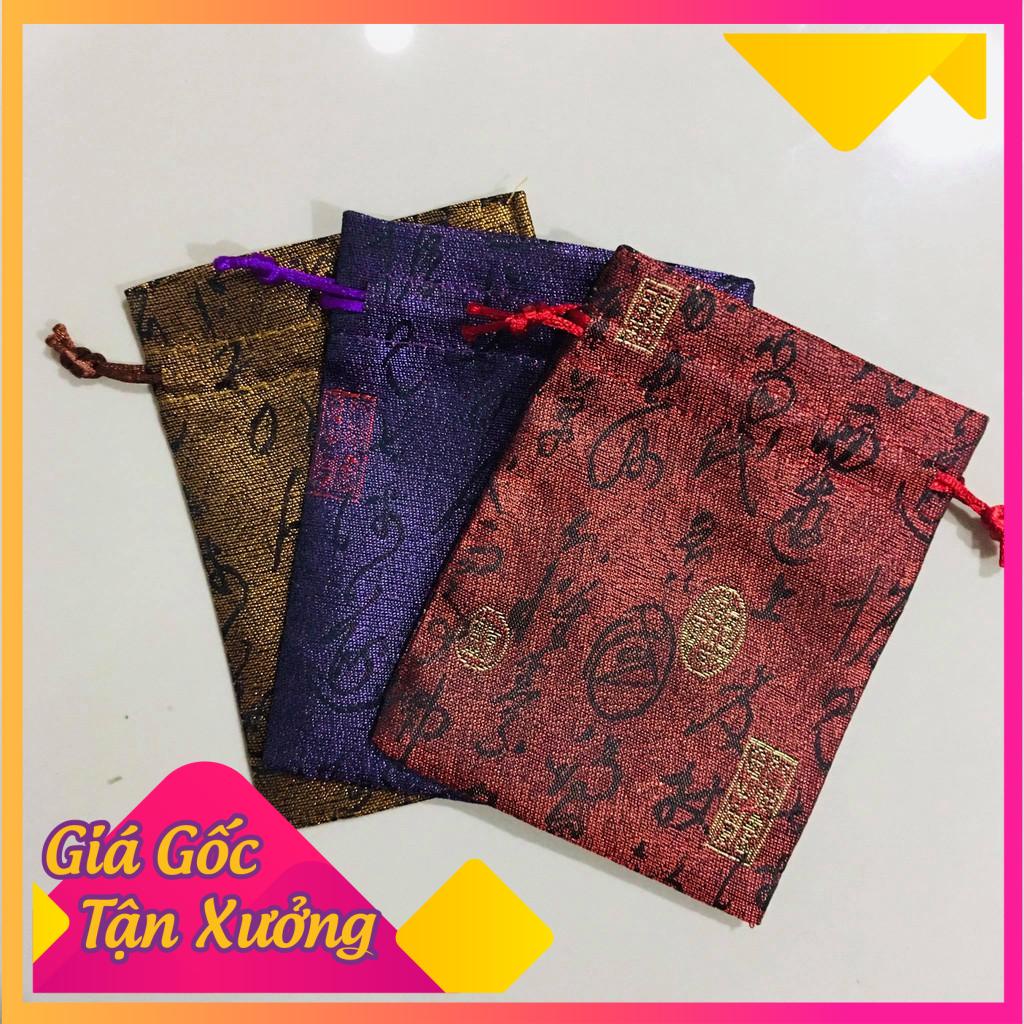 Túi gấm phong thủy may mắn tài lộc
