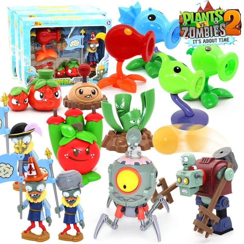 Mô Hình Nhân Vật Game Plants Vs. Zombies Thiết Kế Sáng Tạo