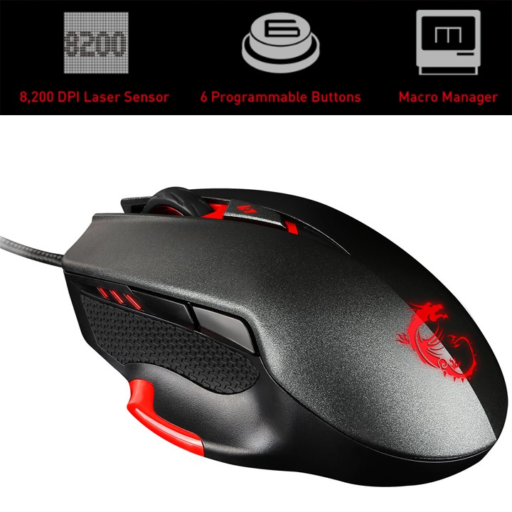 CHUỘT CHƠI GAME MSI Interceptor DS300