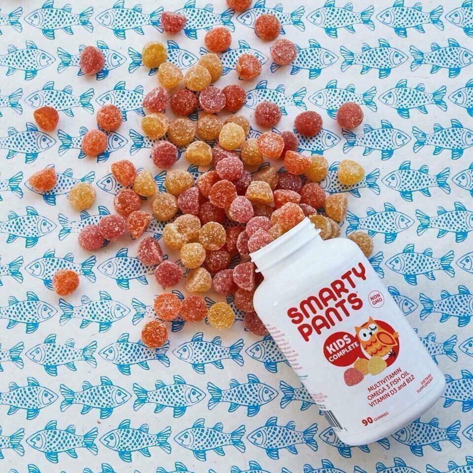 Kẹo Dẻo Vitamin Trẻ Em Smarty Pants Vitamin Tổng Hợp 180 Viên của Mỹ
