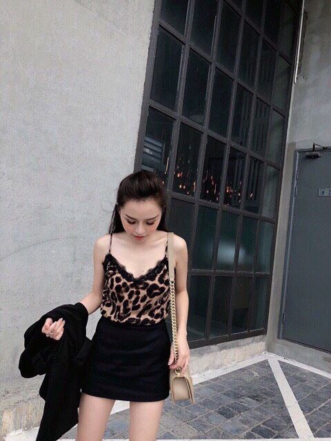 [Mã WASTUP giảm 10% tối đa 30K đơn 99K] Áo 2 dây phi lụa phối ren sang chảnh( VIDEO THẬT) | BigBuy360 - bigbuy360.vn