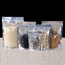 [Giá sỉ] TÚI ZIP BẠC 12X19cm (0.5KG TÚI ZIP 1 MẶT BẠC 1 MẶT TRONG)