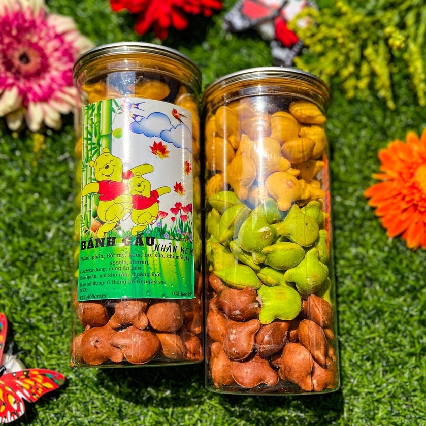 🍅400g Bánh gấu mix 3 vị siêu ngon, béo thơm