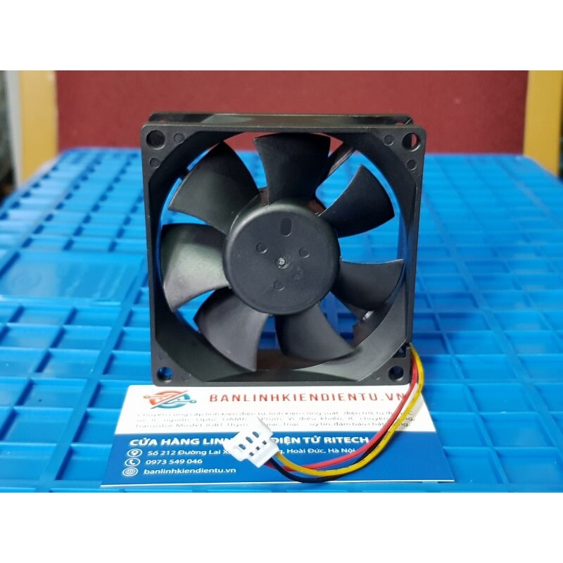 Quạt tản nhiệt MELCO MMF-08D24ES 24V 0.16A 80x80x25mm