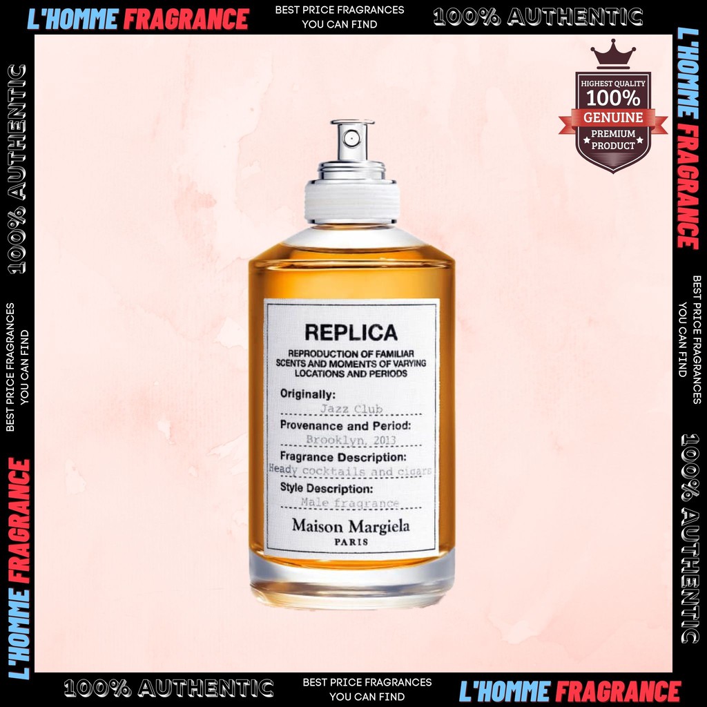 [Mẫu thử][10ml] Nước hoa nam Maison Margiela Replica Jazz Club